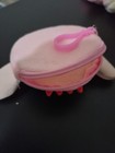 Labubu Style Cute Plush Coin Purse - Pink Monster Zipper Pouch   Bag Charm