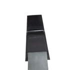 Warrant Card  Covert Id Holder Black Leather Police Security Door Man Badge