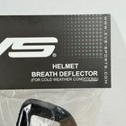 Evs Helmet Breath Deflector Cold Weather Snowmobile Racing Gear Black New