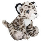 New Snow Leopard 10 Inch Stuffed Animal Plush Toy