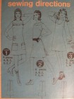 Mod Vtg 71 Simplicity 9526 Jr Misses Mini-jumper W 3 Necklines Pattern 11 12 32b