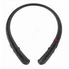 Sweatproof Stereo Neckband Headset Wireless Bluetooth Retractable Headphones