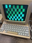 Vintage Apple Iic A2s4000 Computer  Monitor W stand G090s   External Disk Drive