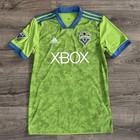 Seattle Sounders Fc Jersey Adidas Mls 2018 2019 Home Shirt Xbox Green Mens Small