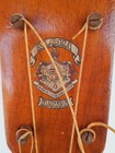 Vintage Early 1900s Aloha Hawaii Hawaiian Handmade Wood Brass Tabu Ukulele Case