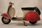Vintage Vespa Scooter Metal Display Model