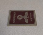 Wwii 2 Arbeitsbuch Deutsches Empire German Employment Work Labor Record Log Book