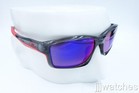 Oakley Chainlink Gray Smoke Red Iridium Polarized Rx  Sunglasses Oo9247-10 57-17