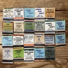 Vintage Risqu   Matchbook Lot Of 22 Girlie Pinups 40s-60s Unstruck Partial Covers