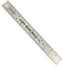 Fairgate Aluminum Ruler Cuff-width Rule Made In Usa