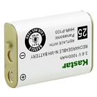 4xkastar Cordless Phone Battery Ni-mh 3 6v 1000mah For Panasonic Hhr-p103 Type25