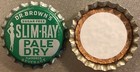 Rare Antique Vintage Dr  Brown s Slim Ray Cork Bottle Cap  New York  Ny 1940s