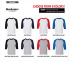 Custom Screen Printing Gildan Baseball Raglan Tees Choose Qty 2-color Print