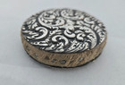 Antique Victorian Sterling Silver Repousse Pin Cushion Beautiful Scroll Work