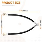 Hose Splitter For Maytag Washer 12 Inches Long With 0 75 Inch Diameter  Black 