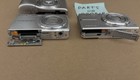 Lot Of 3 Untested Broken Cameras - Olympus- Nikon -as Is - Parts Or Repair