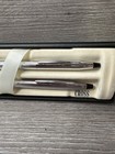 Vintage Cross Century Chrome Ball Point Pen  Mechanical Pencil Set No  350105
