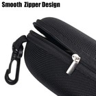 Eye Glasses Case Box Sunglasses Protector Hard Zipper Belt Clip Portable
