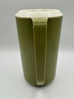 Vintage Rubbermaid Olive Green Pitcher 2   Qt Mid Century Plastic 9    Tall