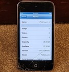 Apple Ipod Touch 4th Gen A1367 Pc5a44ll a 32gb Working Functional Cracked Screen