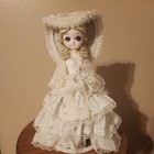 Vintage Bradley Big Eye Doll Lamp Night Light 11 1 2    Korea   Rare Working 