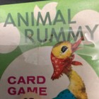 Vintage 1960s Whitman Children s Animal  Rummy Card Game   4112 New Unopened
