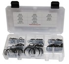 Captain O-ring Ors orfs Flat Face Hydraulic Oring Seal Kit  180pc  Buna 90 