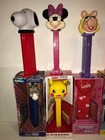 Lot 10 Giant 12  Pez Dispensers - Pok  mon Minnie Mouse Snow White Shrek Donkey