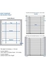 Lazblinds 1  Vinyl Mini Blinds  Cordless Blinds 31  W X 64  H  Mahogany