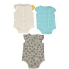 First Impressions Baby Girl 3 Pcs Short Sleeve Bodysuit Set 3-6 Months