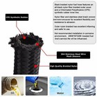 4an 6an 8an 10an 12an Nylon Braided Fuel Line Oil gas fuel Hose End Fittings Kit