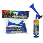 Air Horn Pump Hand Push Loud Noise Maker For Parties Sports Events 2 Pack 12 
