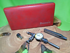 60s Starrett  last Word  Test Indicator W Case  incomplete Set  Still Functional