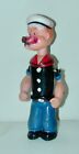 Popeye 8    Tall Celluloid Wind-up With Up   Down Head 1930s Japan 2 Stickers