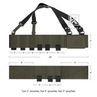 Krydex Concealed Carry Low-vis 5 56 Ready Chest Rig Tactical Elastic Cummerbund