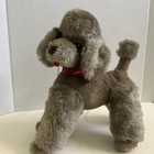 Vintage Steiff Germany Snobby Gray Poodle Stuffed Animal 11  Mohair Toy 