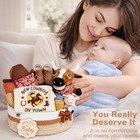 23pc Baby Boy Gift Basket Western Cowboy Baby Shower Gift Newborn Basket Set