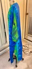 Caftan Kaftan Mumu Cotton Tie Dyed Blue Green Women Men Unisex New Light Weight
