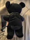 Grateful Dead Beanie Bear Black Peter Limited Edition Liquid Blue 14031 Of 30000