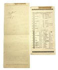 Chowning s Tavern Flyer Handouts Menu Williamsburg Virginia 1940s