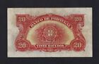 Portugal  20 Escudos 1925 P-135 Vf Rare