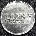 Humble Car Wash - No Cash Value Non-refundable Car Wash Token 25mm  c576 