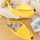 Banana Shape Pet Dog Cat Sleeping Bed House Mat Kennel Doggy Puppy Cushion Sofa