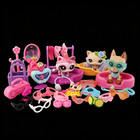 Random 35pc Lps Accessories For Littlest Pet Toy Collie Shorthair Cat Great Dane
