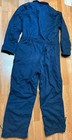 Walls Workwear Coveralls Men   s Size Lg 42 44 Blue Quilted Insulated