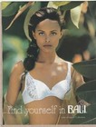 Two Vintage Lingerie Bra Photo Ad Clippings