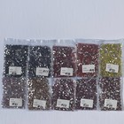 1440pcs Ss16 4mm  Crystals Glass Rhinestones Flatback Gems For Nails Decoration
