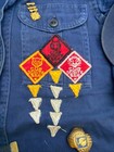 Vtg Cub Scouts Bsa Full Uniform W  Patches - Shirt Hat Pants   Neckerchief