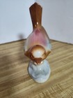 Vintage Mid Century Royal Copley  Pottery Song Bird Figurine Excellent Unsigned 