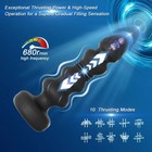 Male Prostate Massager Vibrator Thrusting Anal Butt Plug Dildo Sex Toys For Men